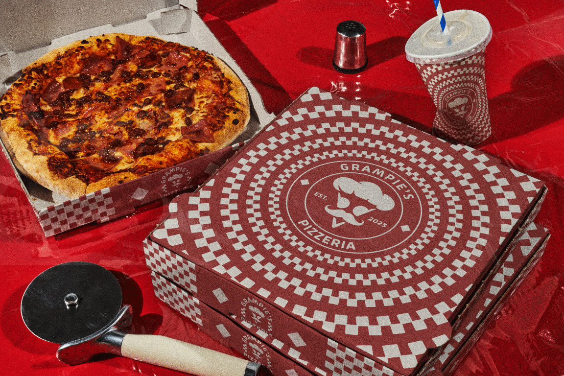 grampies pizza box